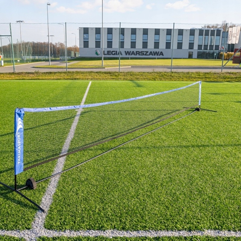 Sada na volejbal fotbalová volejbalová síť na umělý trávník 6 m