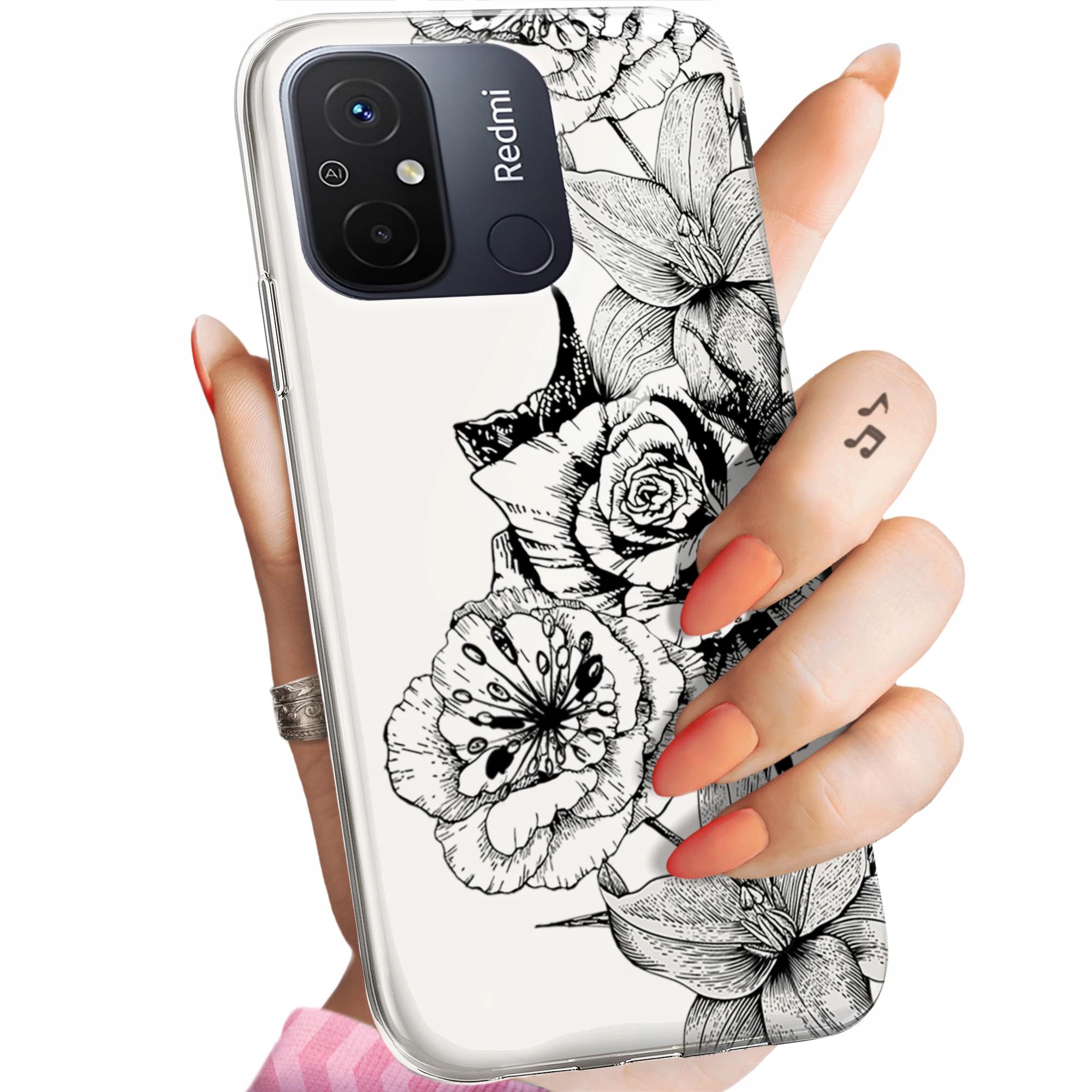 Etui Do Xiaomi Redmi 12C Beżowe Kremowe Ecru Obudowa Pokrowiec Case