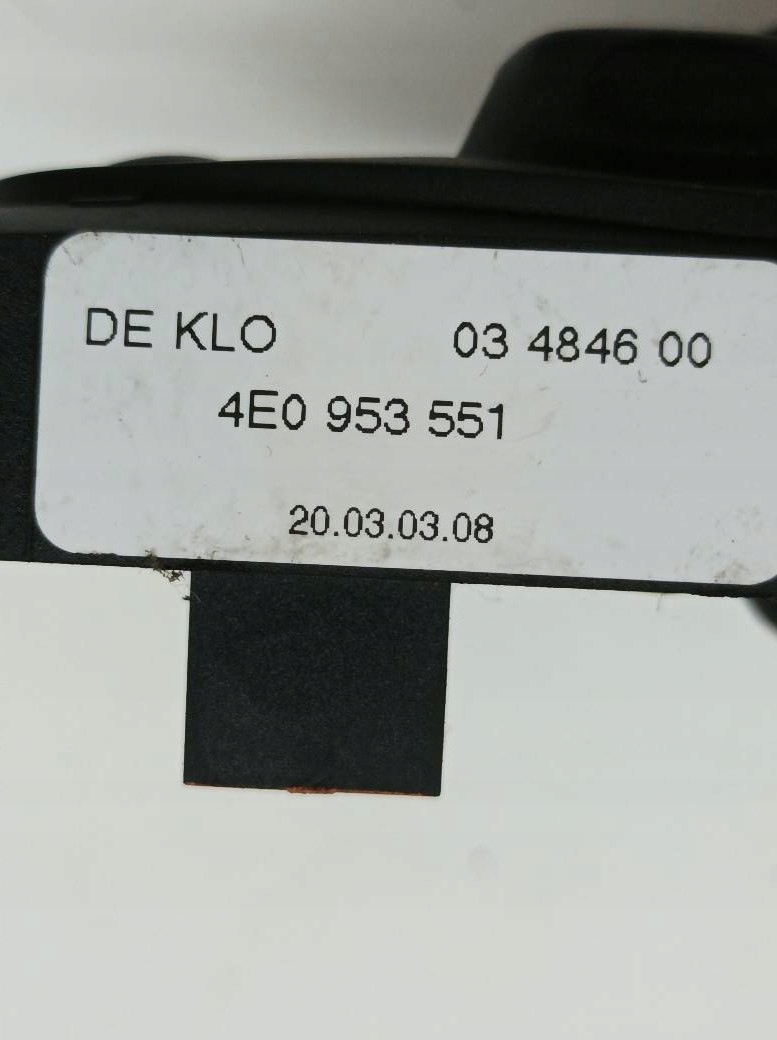 steering wheel height control 4E0953551 Audi A8 II (2002-2010) D3