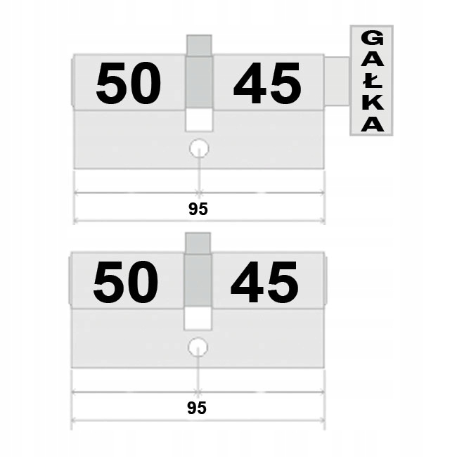 WKŁADKI ALUBRASS 45/50 + G45/50 SYSTEM 5KL NIKIEL Marka Alubrass
