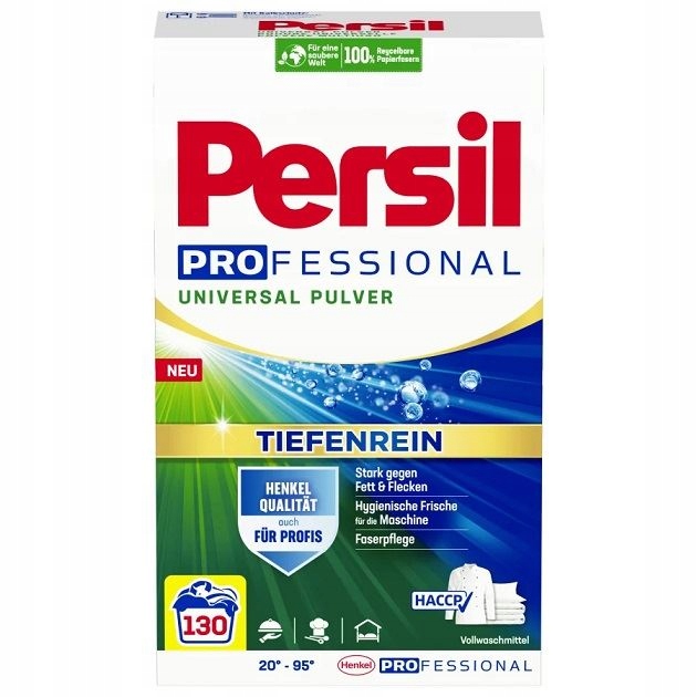 Persil Professional Biel Proszek 130 prań 7,8 kg De