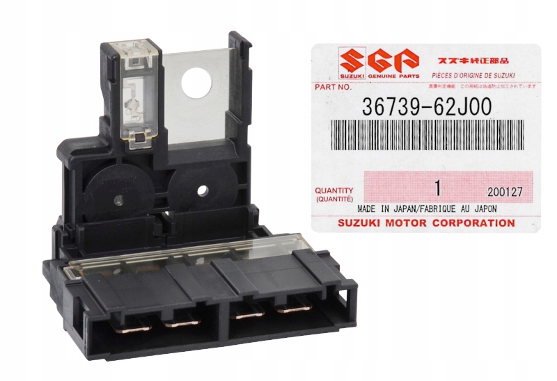 SUZUKI OE BEZPIECZNIK KLEMY AKUMULATORA SPLASH SWIFT SX4 ALTO 36739-62J00