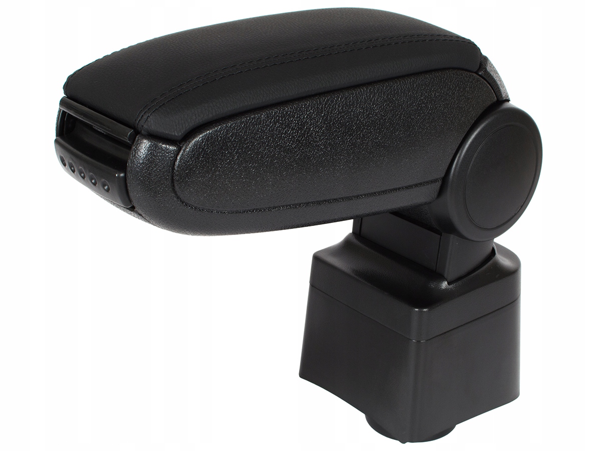 Loketní opěrka do auta Ekokůže černá Dedikovaná pro Vw Polo V 5 6R 2009-