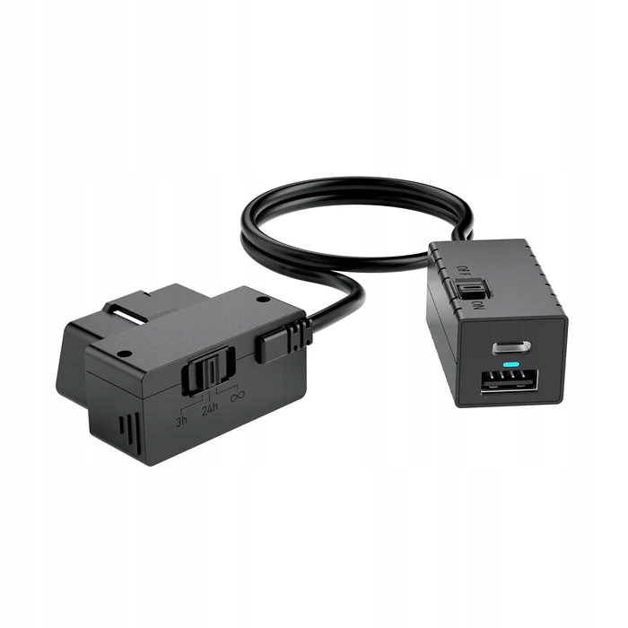 Zasilacz Viofo OP100 Obd-ii Tryb Parkingowy 12V 24V Usb-c