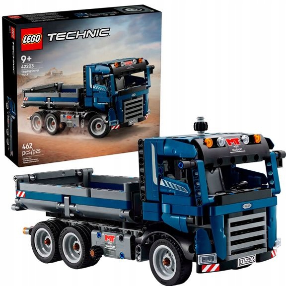 Lego Technic Sklápěč s naklápěcí převodovkou 42203