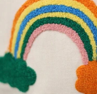 SUKIENKA DRESOWA DRESÓWKA TUNIKA BLUZA TĘCZAnull Materiał dominujący bawełna