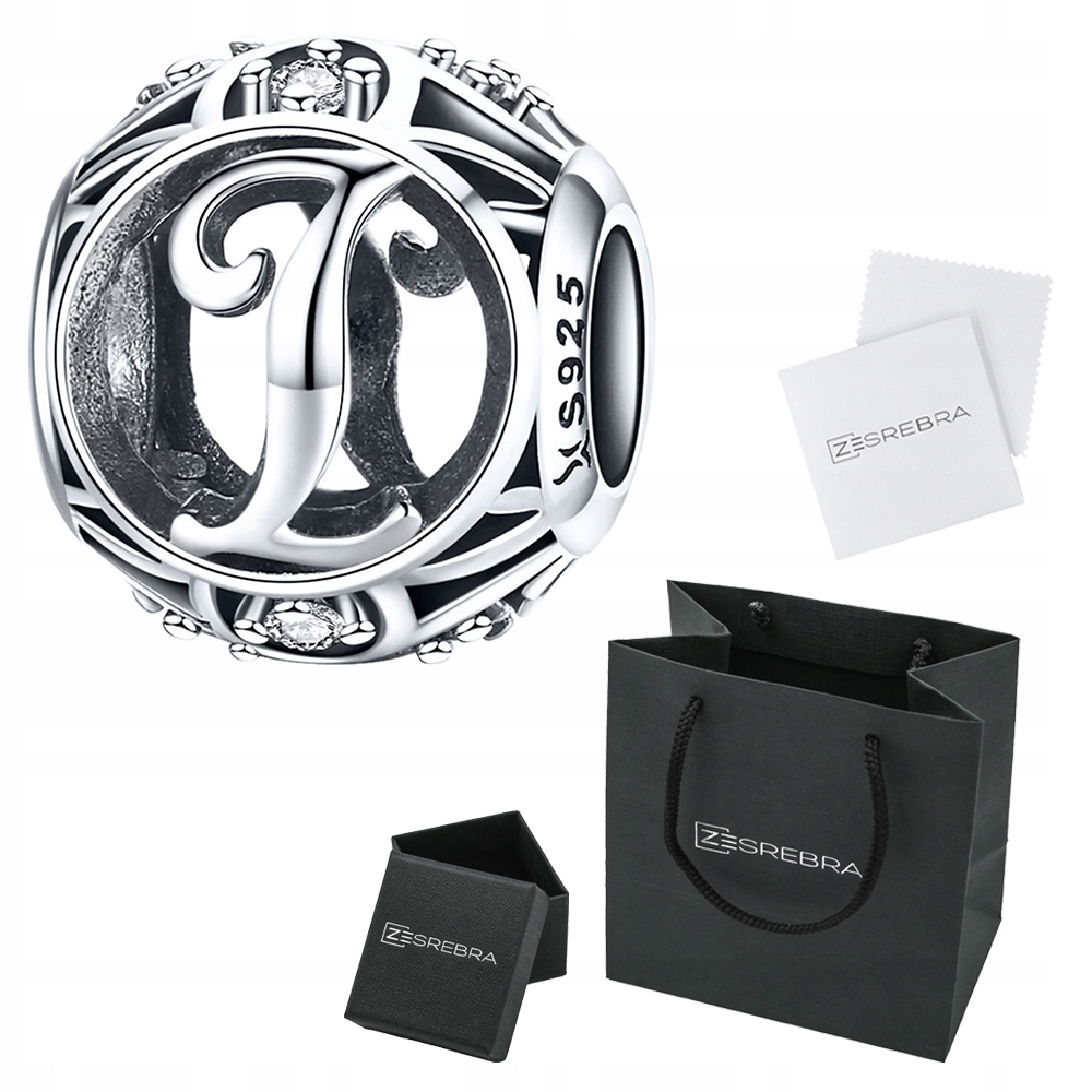 

Charms Litera I do Pandora srebro 925 S925