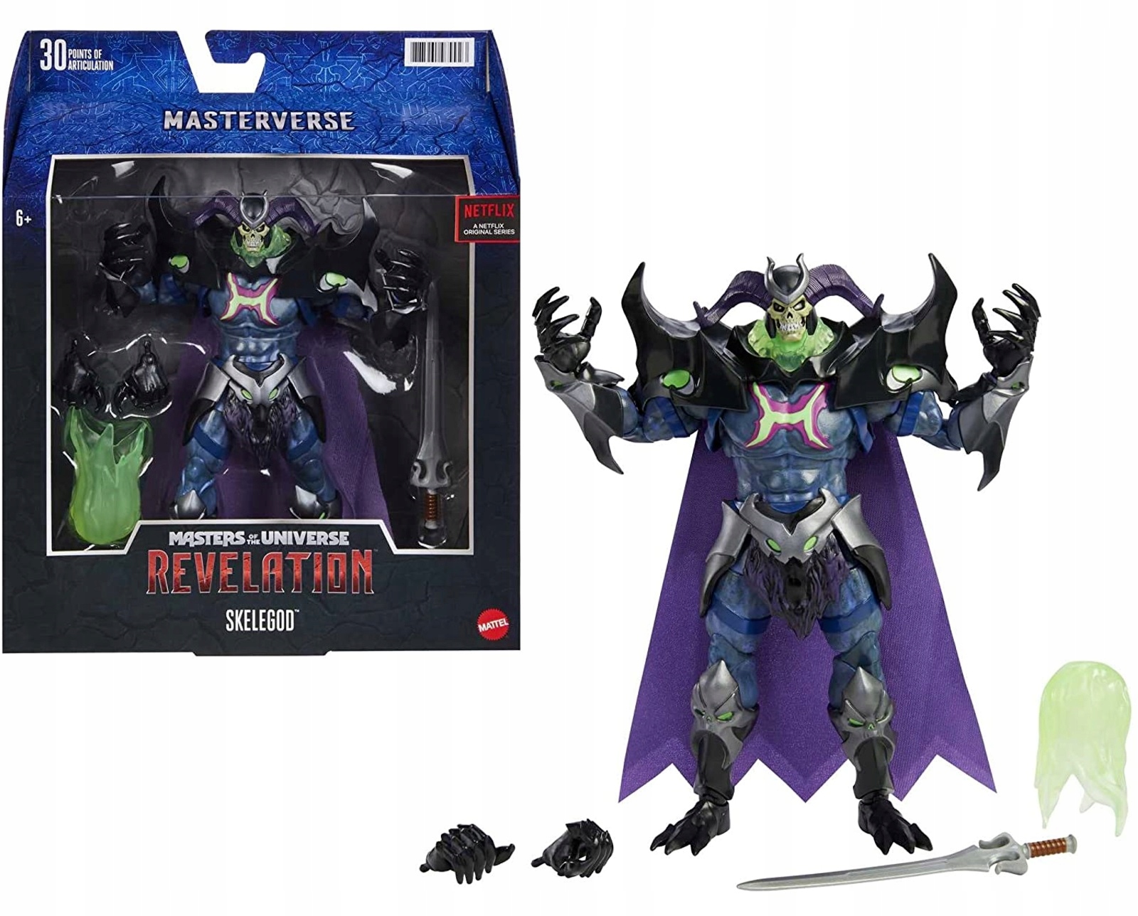 

He-man Figurka Skelegod Szkieletor 20 CM GYV17