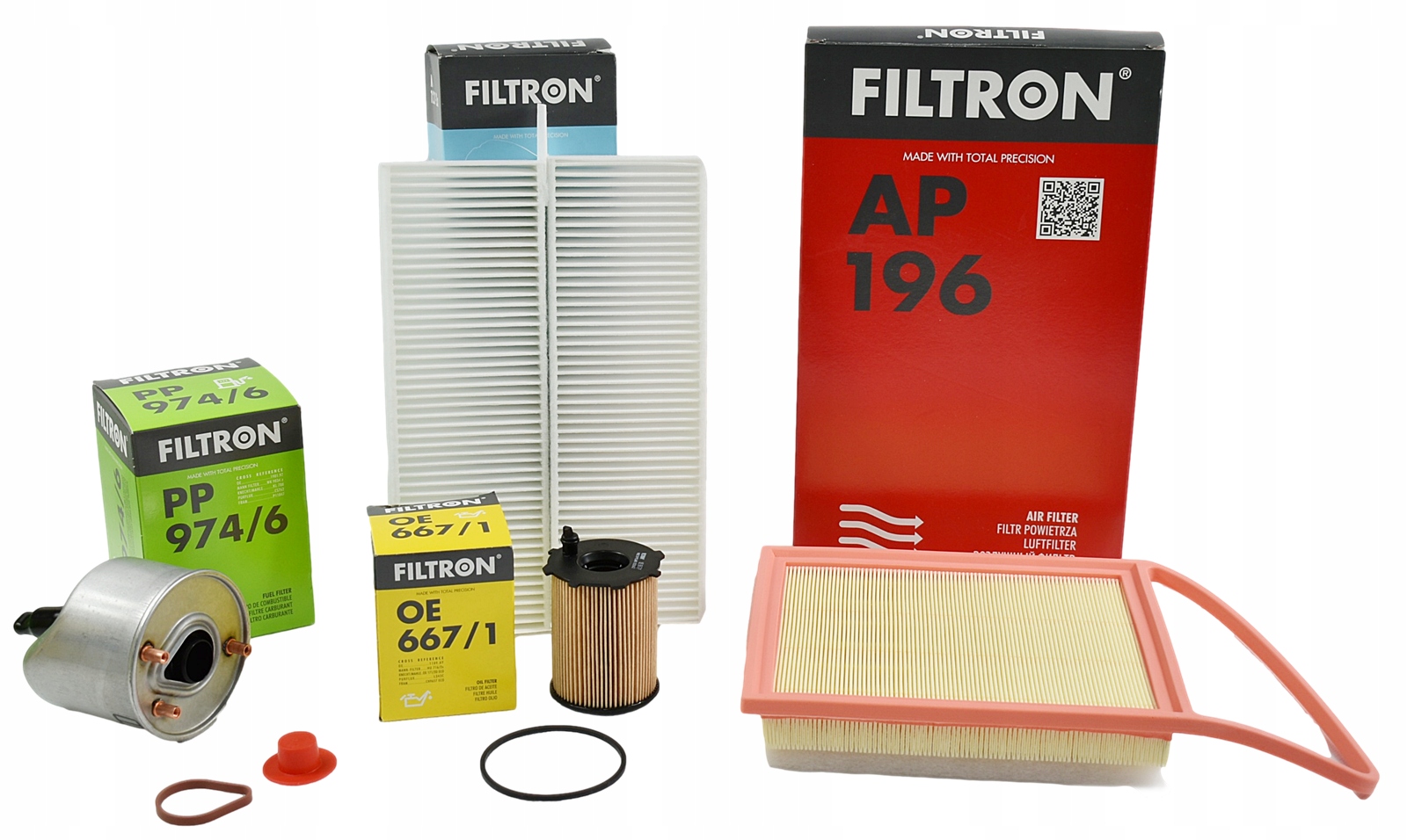 Filtron Sada Filtrů Peugeot 3008 5008 Partner Citroen Berngo 1.6 Hdi