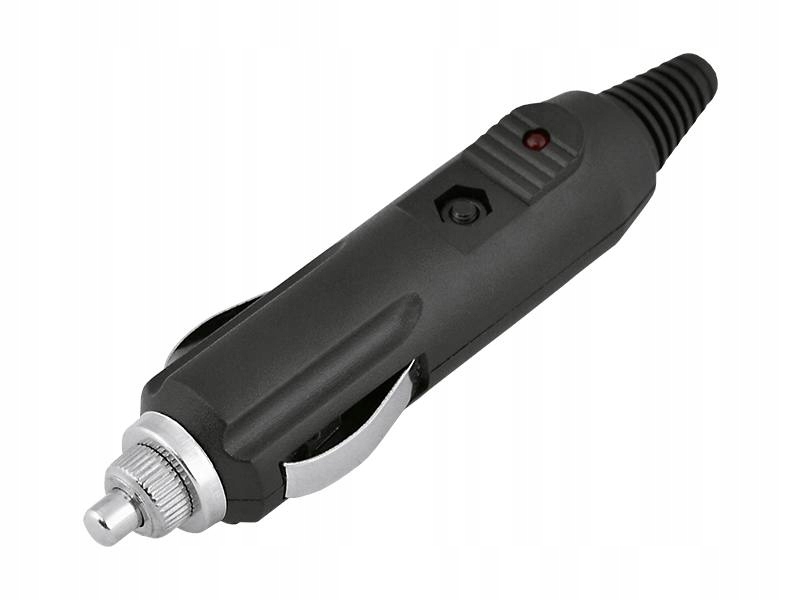 Wtyk Zapalniczki Samochodowej led i bezpiecznik