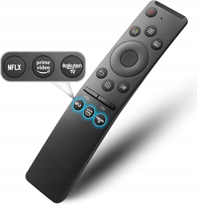 ZESTAW 2 SZTUKI – Ergonomiczny Pilot do Samsung Smart TV