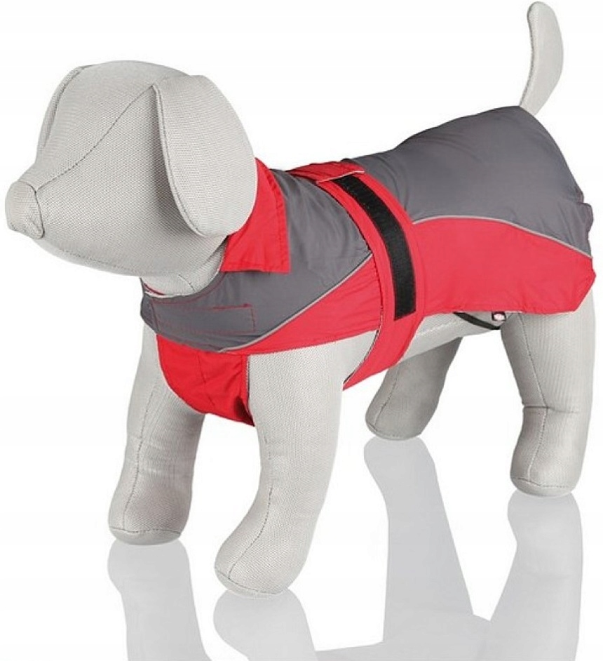 

Trixie Płaszczyk Lorient M 45cm czerw/szary