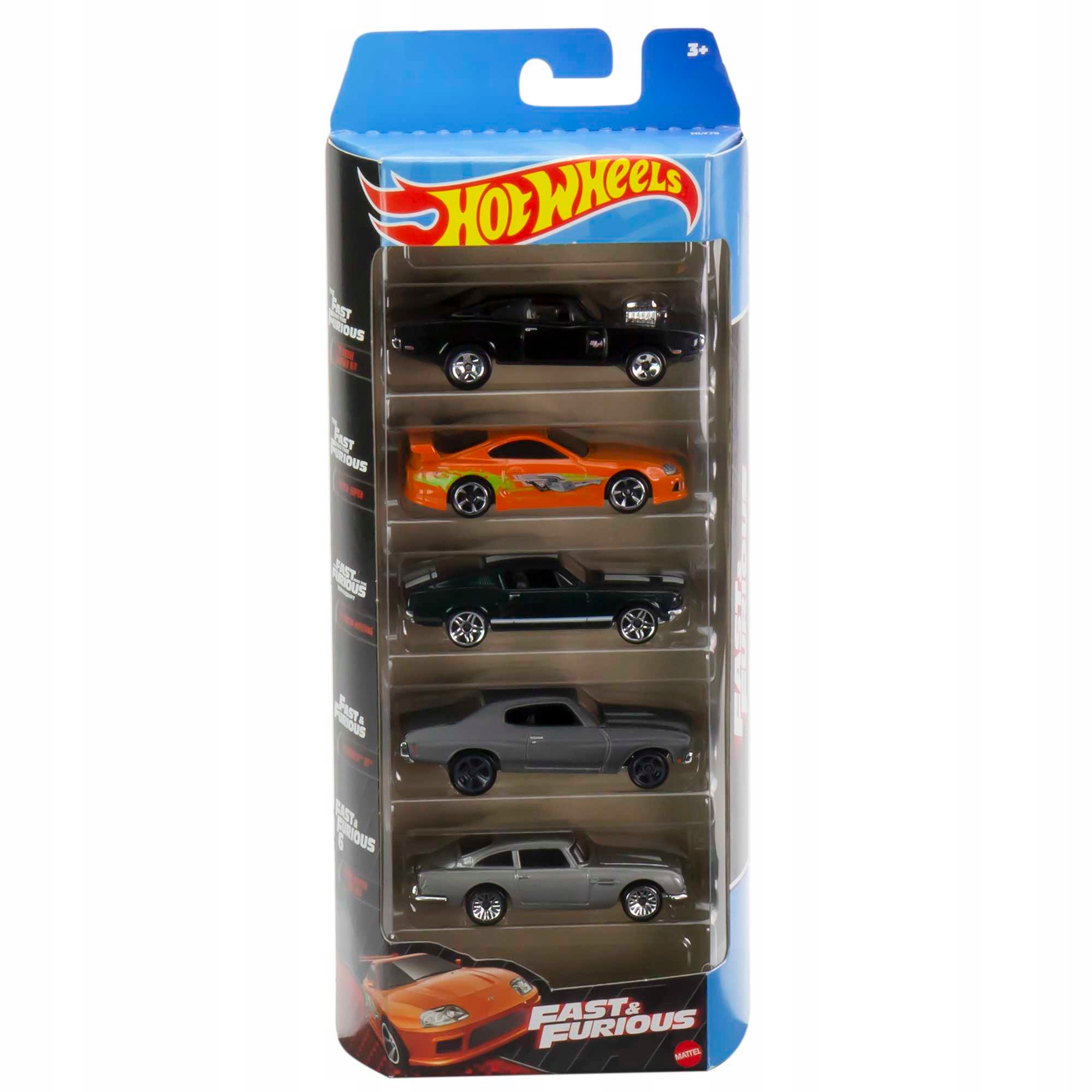 

Hot Wheels zestaw 5 Autek 5pak 5 Samochodzików mix