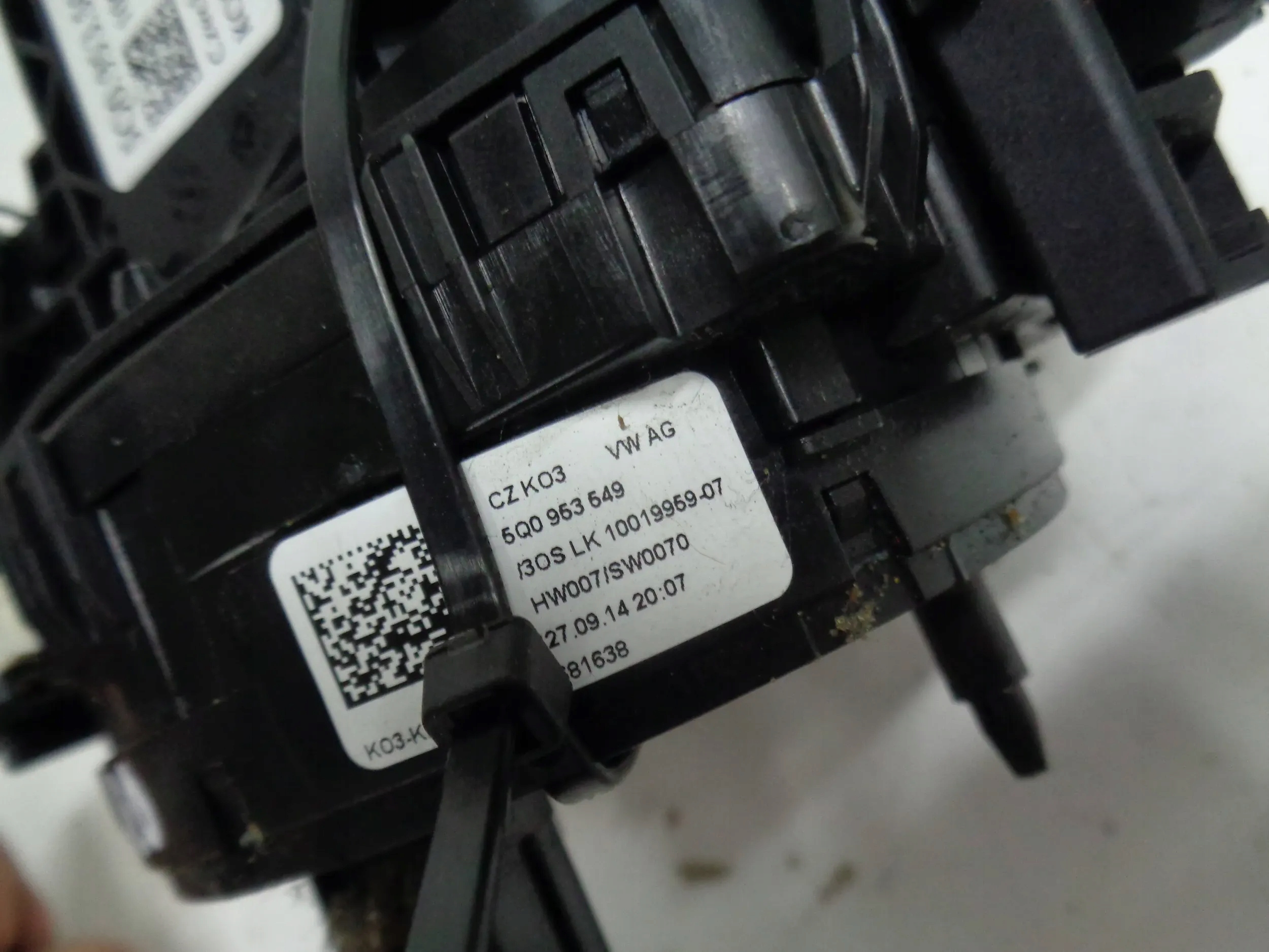 VW GOLF VII OCTAVIA III AUDI A3 DEVIO LUCI TERGICRISTALLO TERGI 5Q0953507AA