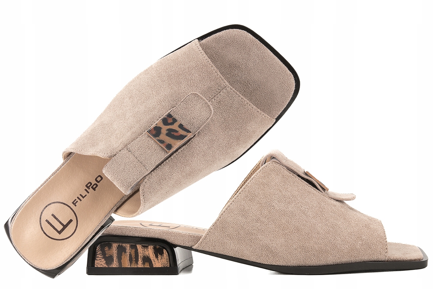 Filippo DK7719 Nazouváky Dámské Ploché taupe 37 Taupe