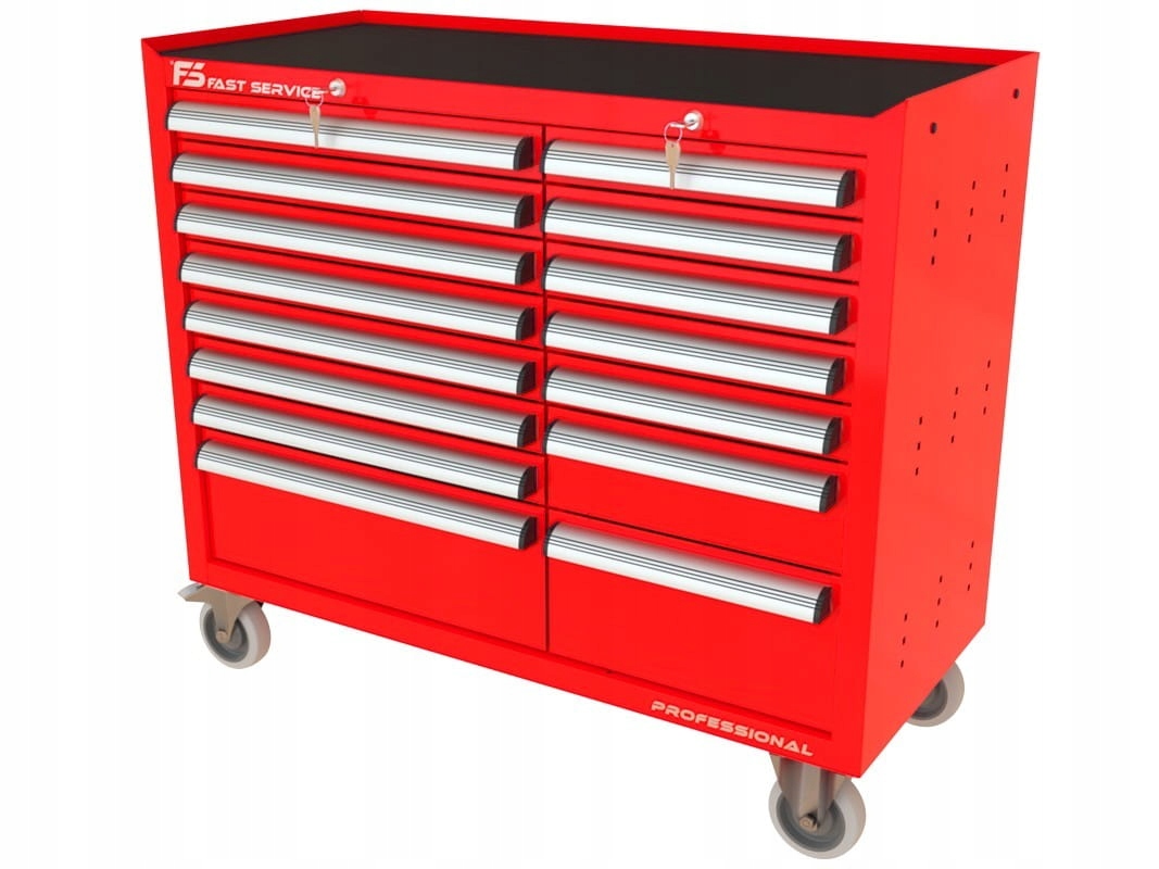 Wózek warsztatowy TRUCK z 15 szufladami PT-216-19 Marka Fast Service