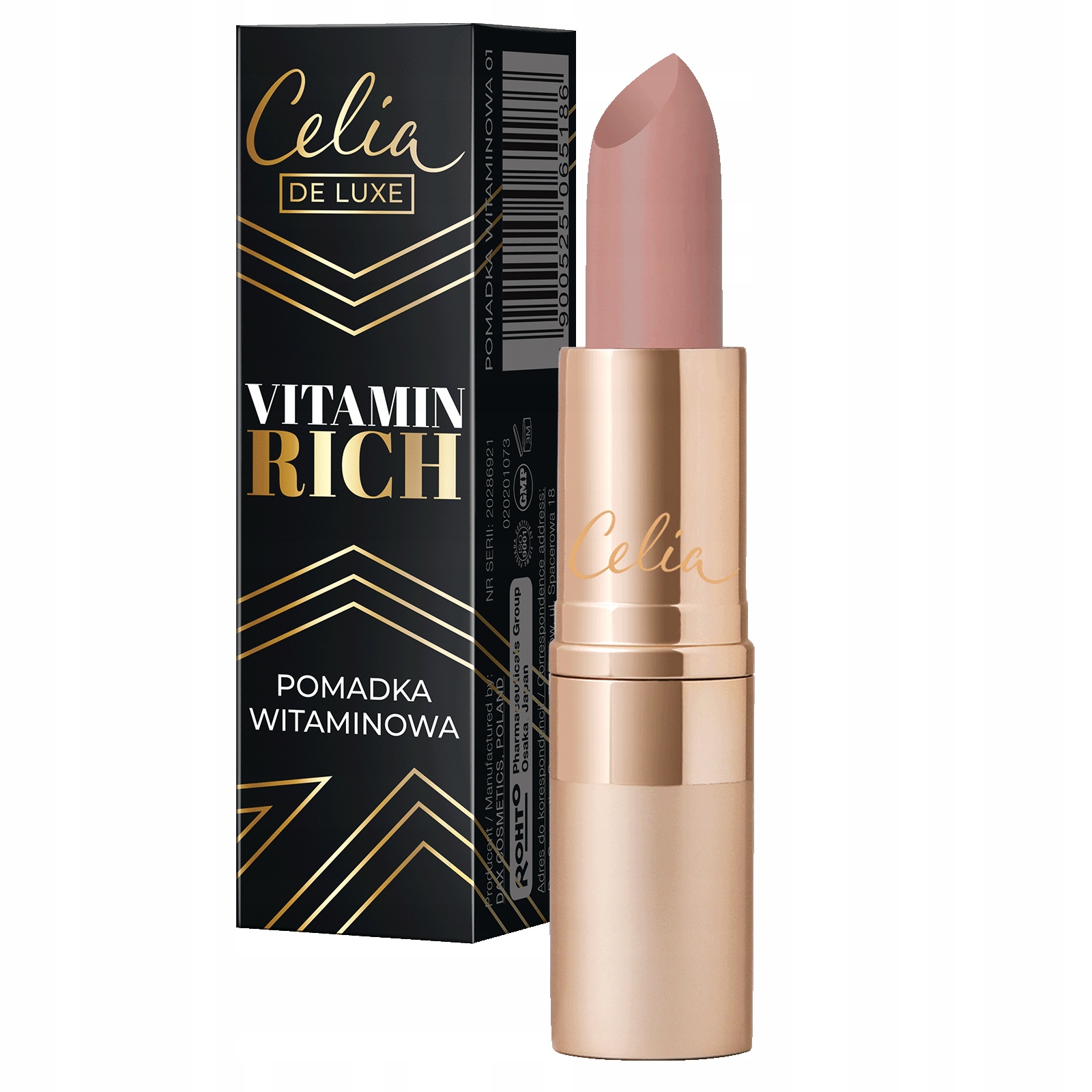 

Celia Vitamin Rich Pomadka do ust nawilżająca 01