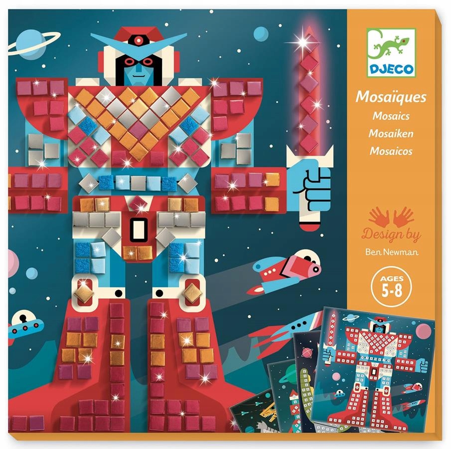

Mozaika metaliczna Bitwa Kosmiczna Djeco 5+