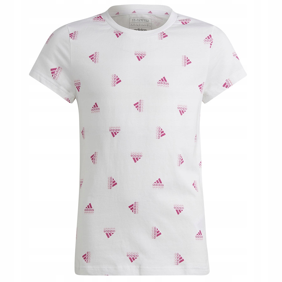 Koszulka adidas Bluv Tee girls IB8918 biały 170 cm
