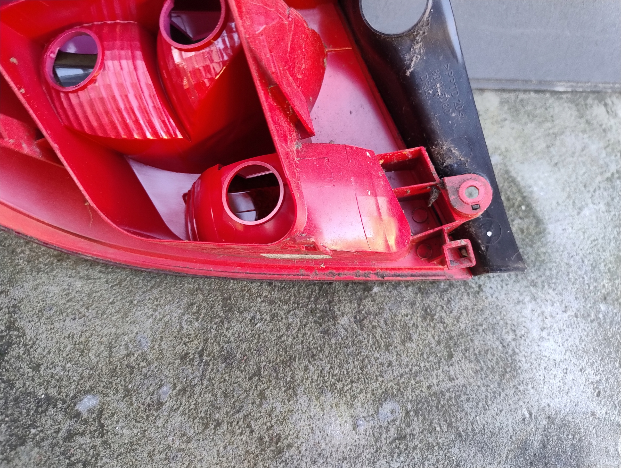 light right right rear part rear RENAULT CLIO III HB