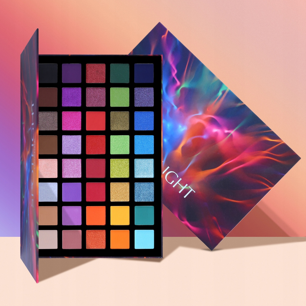 40 KOLORÓW CIEŃ DO POWIEK PALETA DO MAKIJAŻU Marka inna marka
