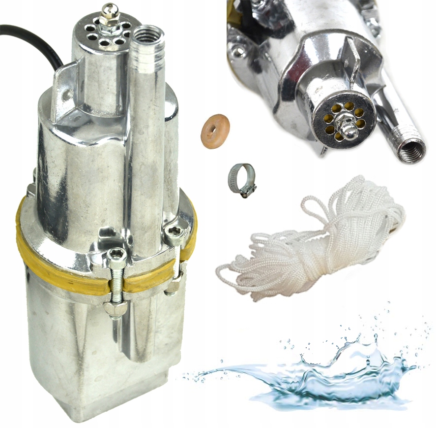 Pompa Głębinowa Do Studni Wody Czystej Moc Wydajna Zanurzeniowa Membranowa