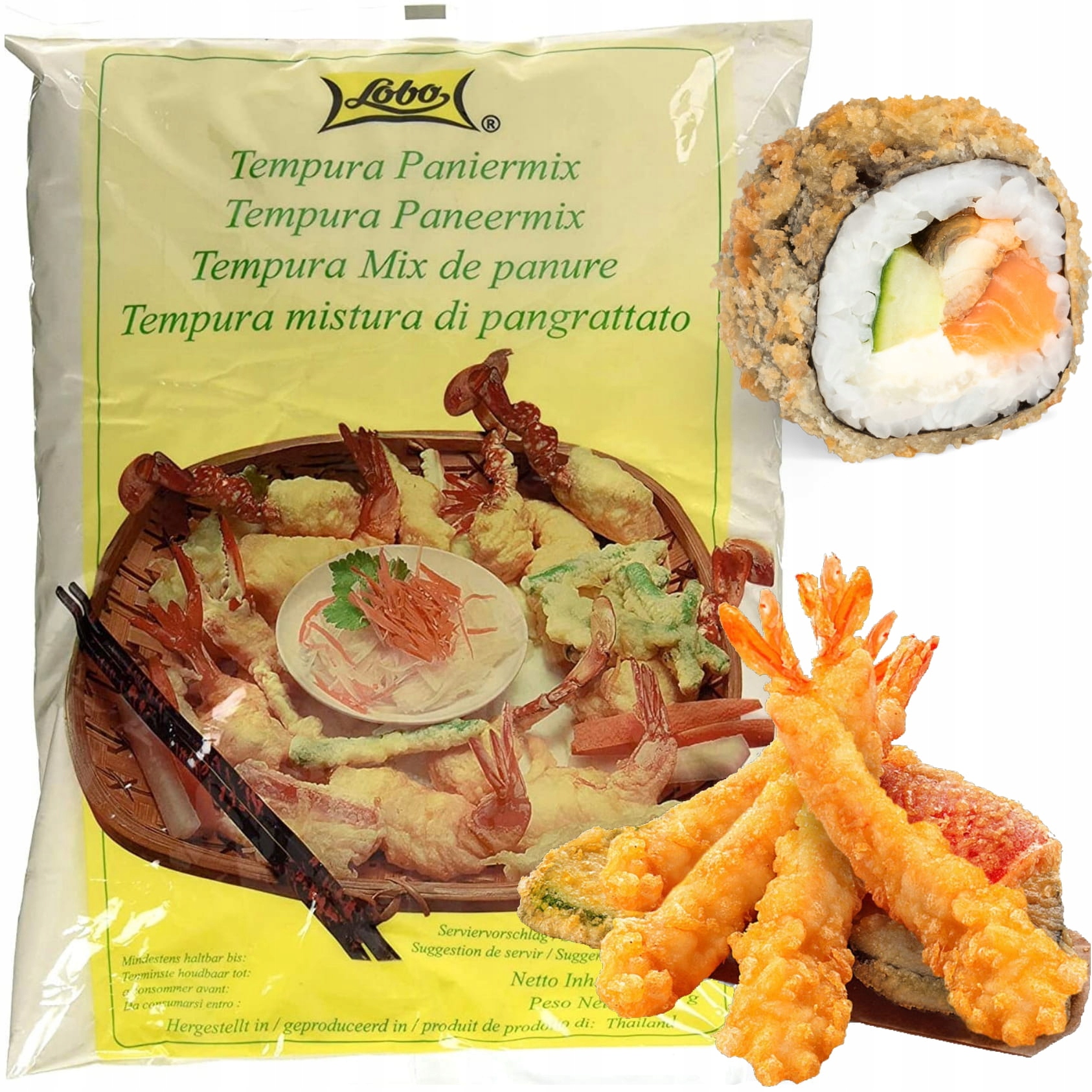 

Mąka Tempura Mieszanka Panierka Krewetki Lobo 1kg