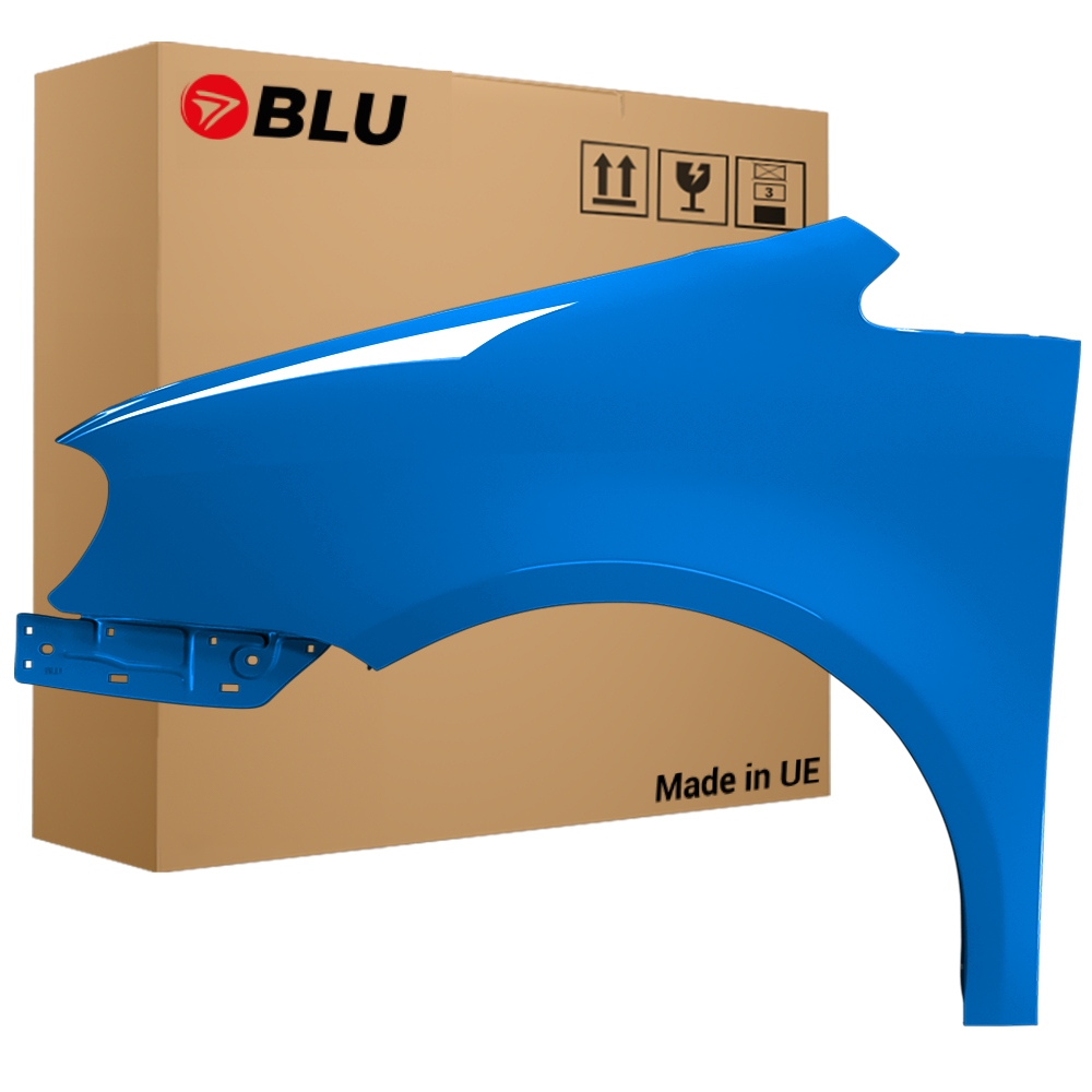 Blu Blatník Vw Touran 1T1 LA5X levý modrý 03-06 přední pozink