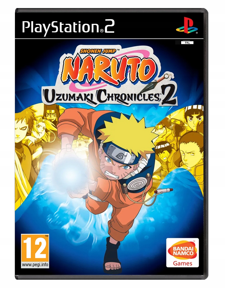 PS2 Naruto Uzumaki Chronicles 2
