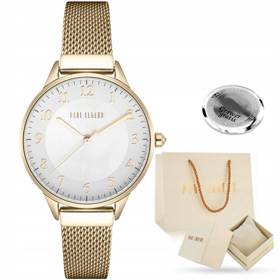 Dámské hodinky Paul Lorens Rafina s číslicemi, dárek ke Dni Matek Gravírování