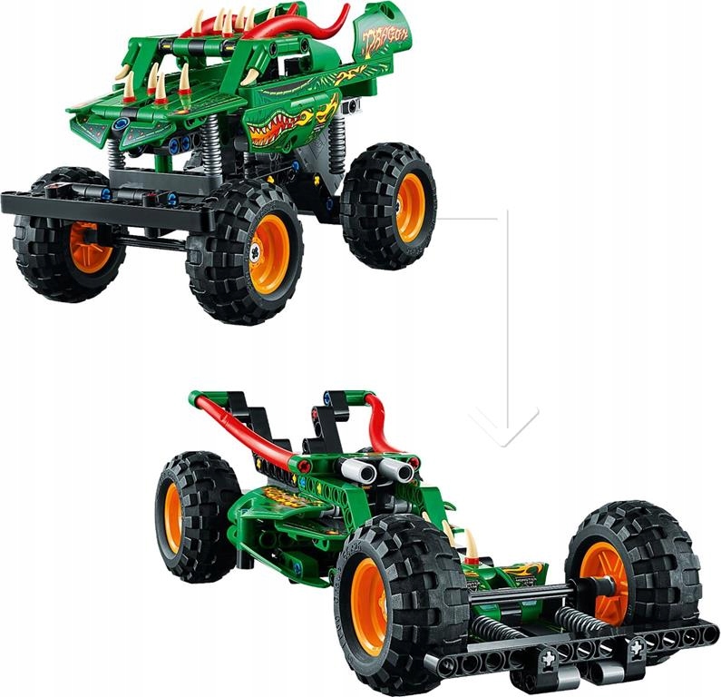 KLOCKI LEGO TECHNIC 42149 MONSTER JAM DRAGON 2 W 1 PREZENT NA DZIEN OJCA Marka LEGO