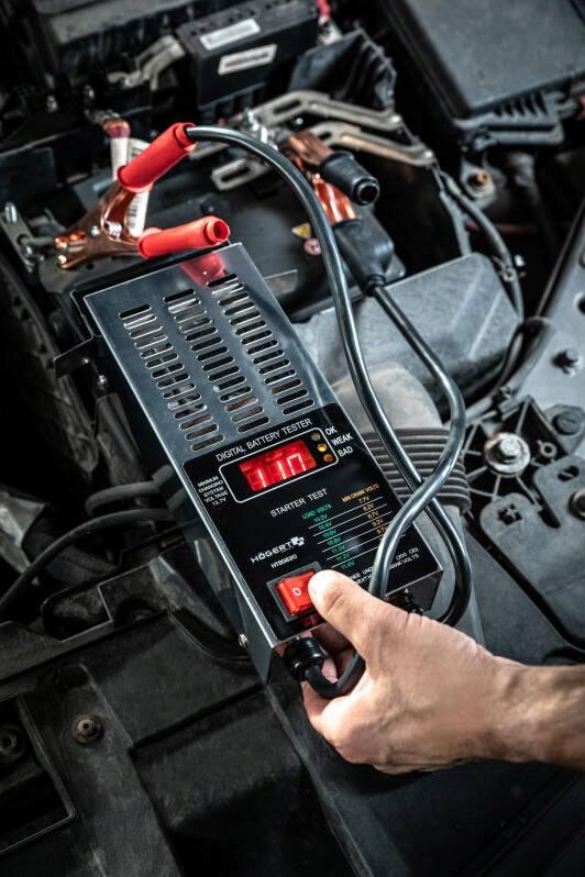 Hogert HT8G620 Tester akumulatorów cyfrowy 12V Marka Hoegert Technik