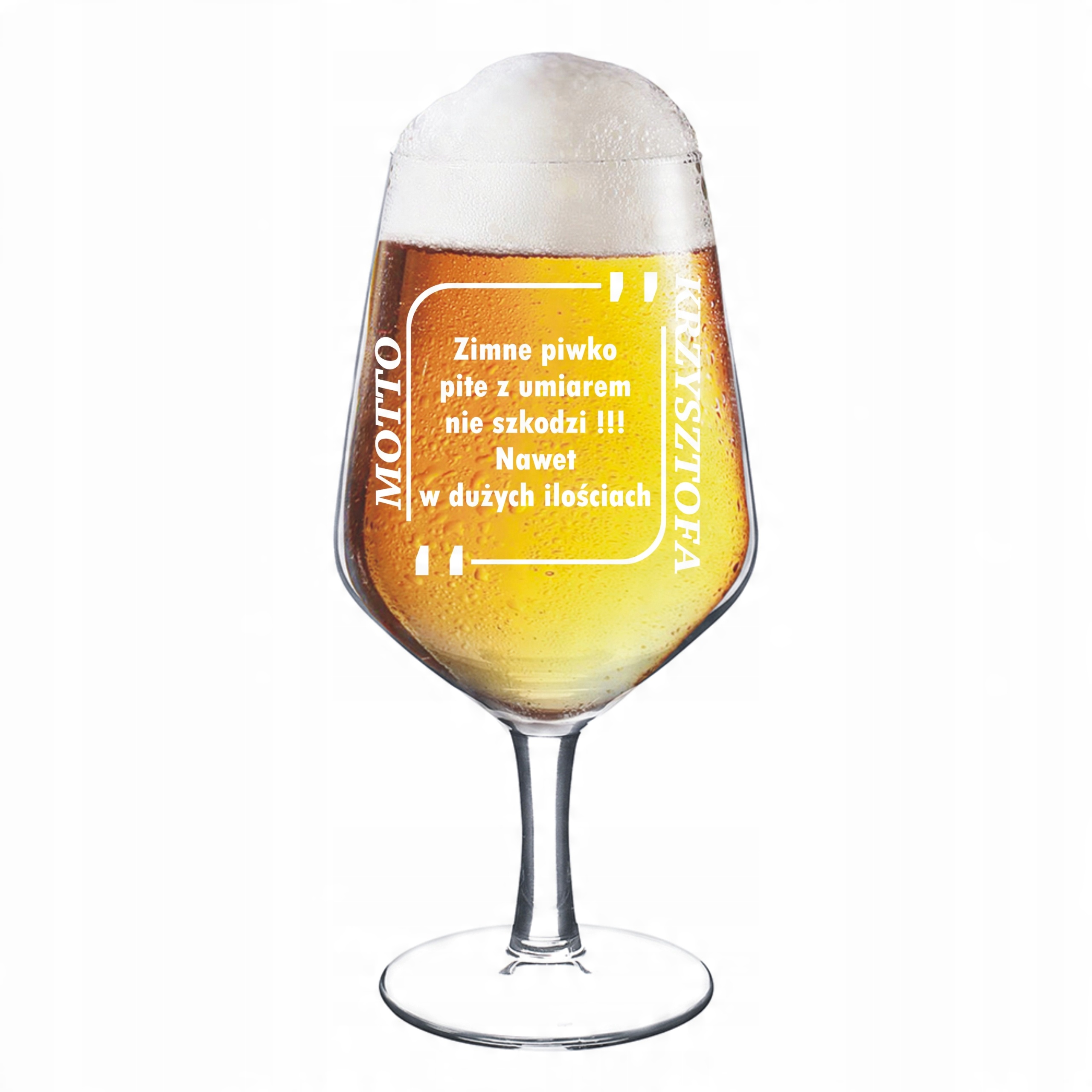 

Pokal Kufel do piwa 500ml Grawer Dwustronny