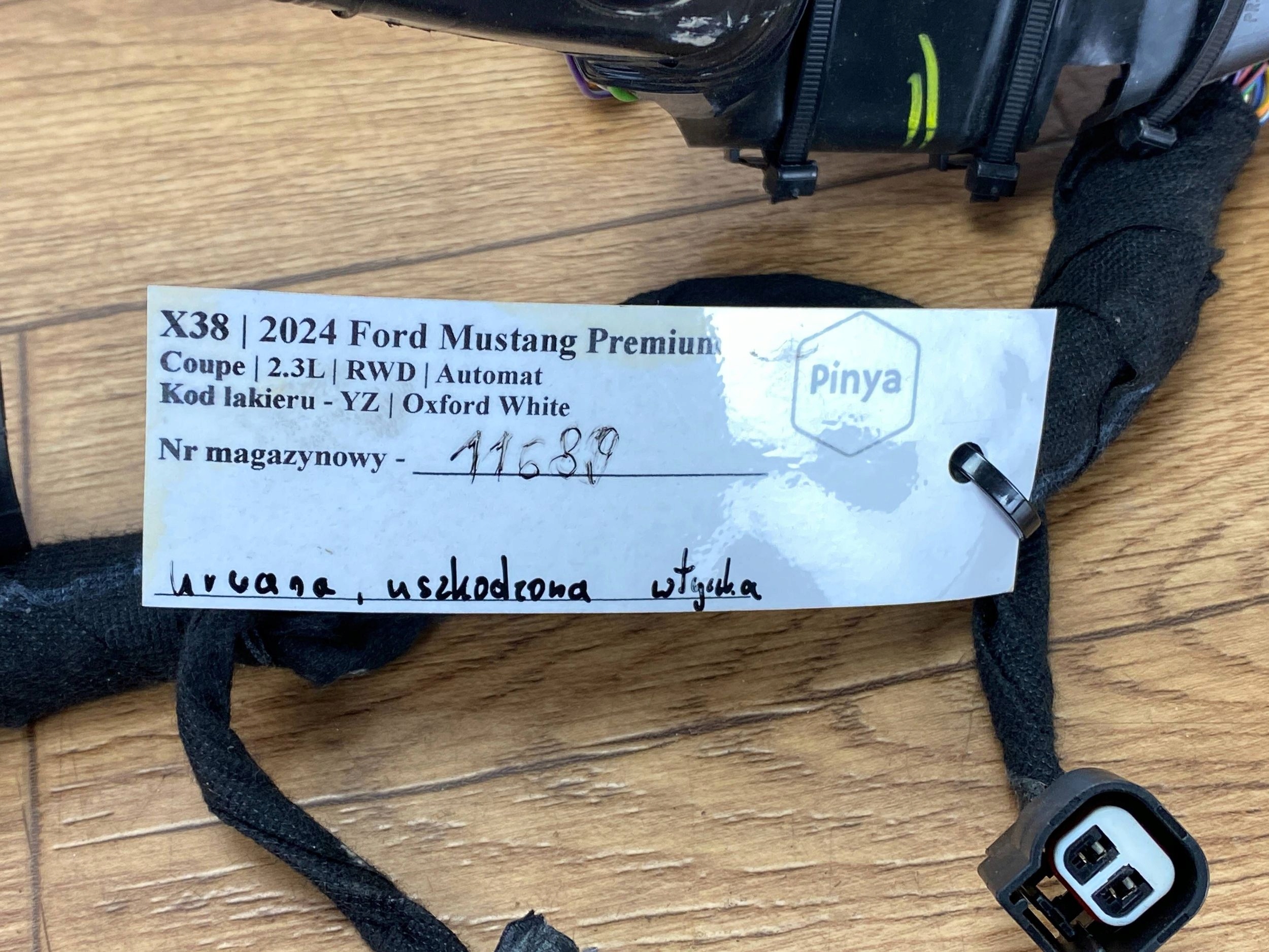 Câblage Électrique Interne Ford Mustang VII MK7 S650 2024+