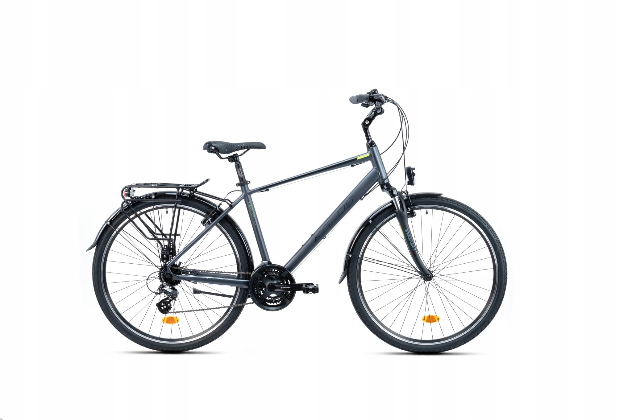 Rower trekkingowy 28 Kands Travel-x grafitowy mat R21 wzrost 184-199cm 2025