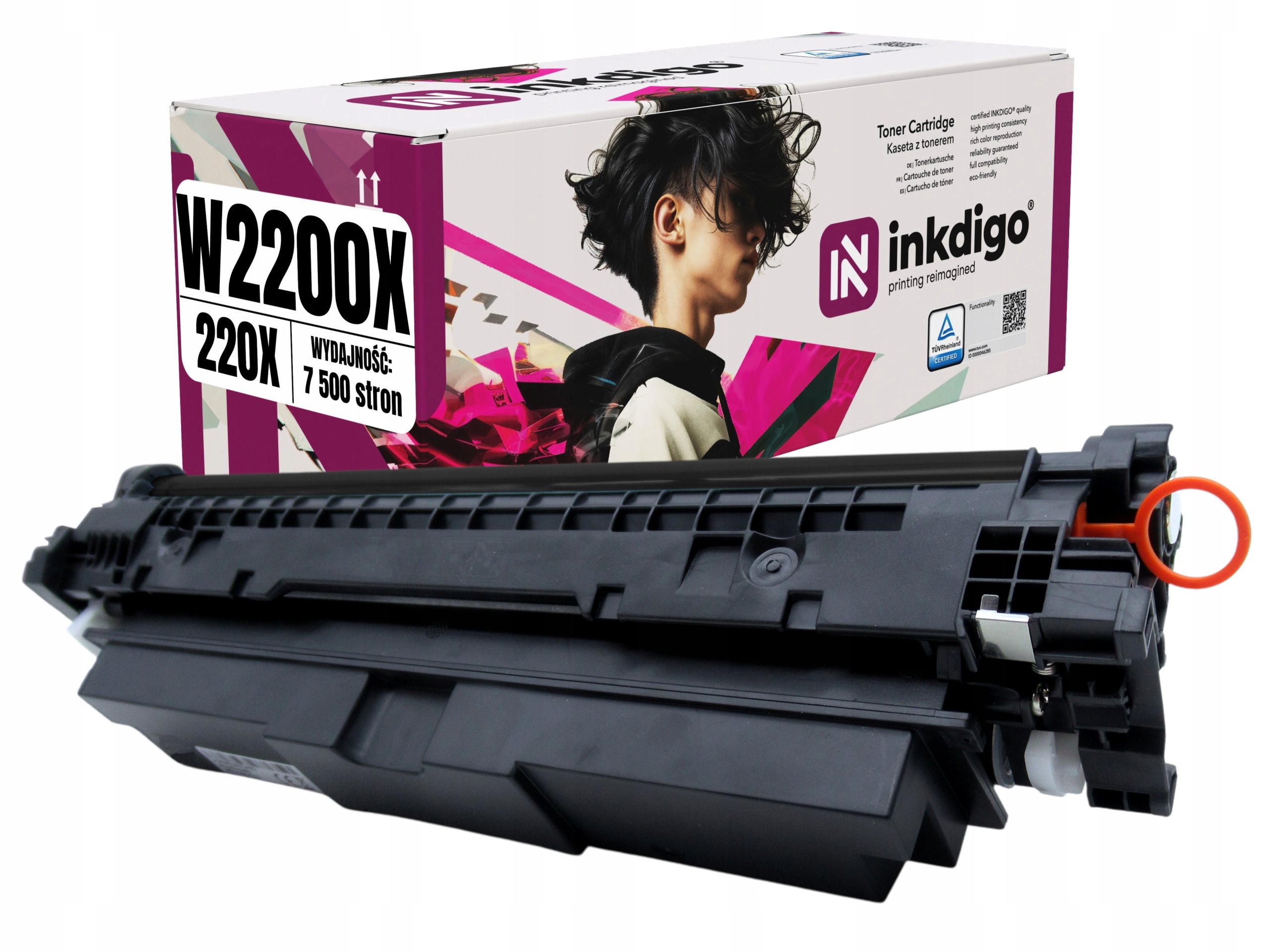 Náhradní Toner W2200X Pro Tiskárnu Hp Color LaserJet Pro 4202 4302