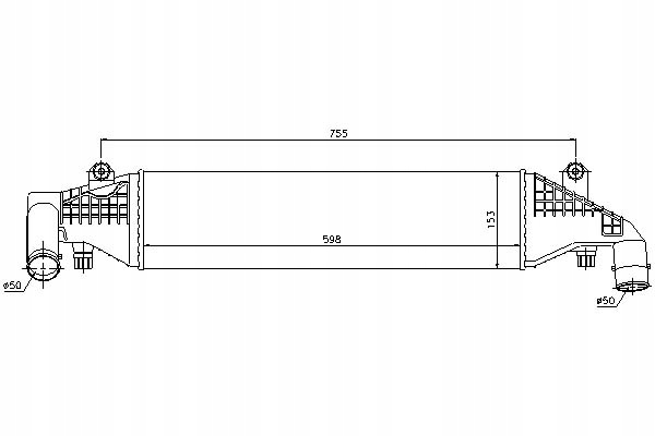 NIS96532 CHŁODNICA POWIETRZA DOLOTOWEGO MAZDA 3 1. Producent części Nissens