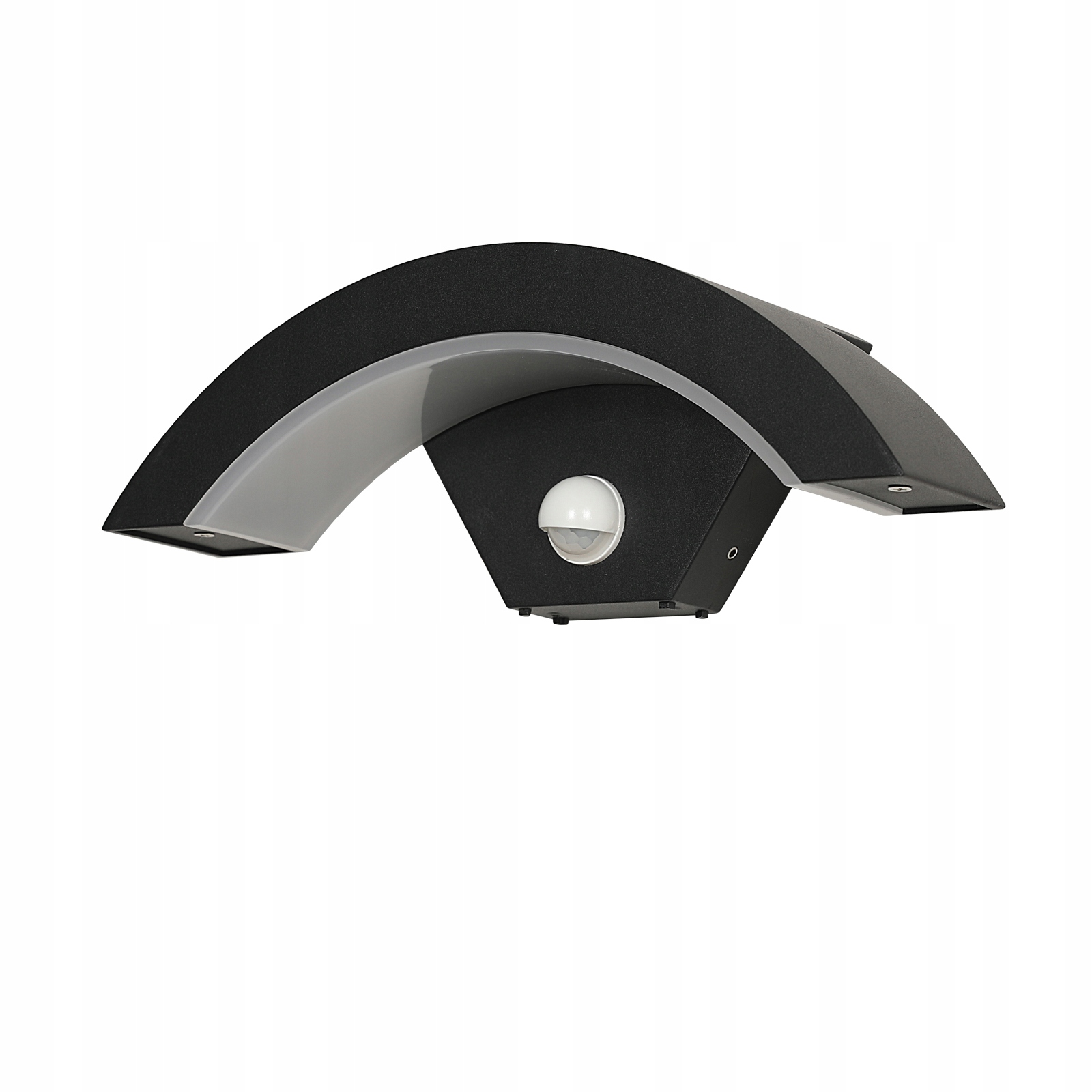 Nástěnné Led svítidlo lampa černá Moderní s pohybovým senzorem 16W 3000K