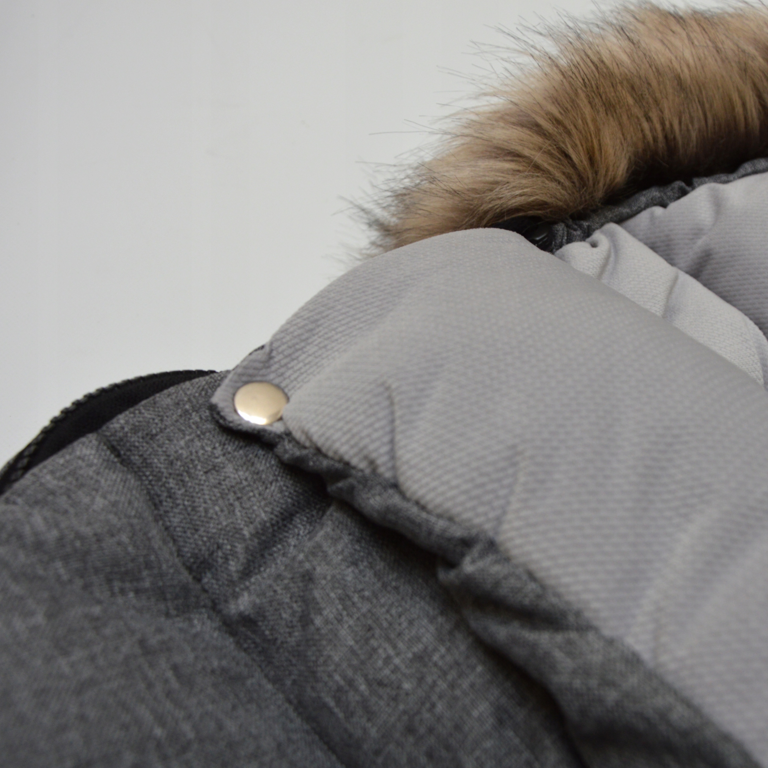 LAVANDO śpiworek śpiwór do wózka 95 cm futro UNI Szerokość produktu 50 cm