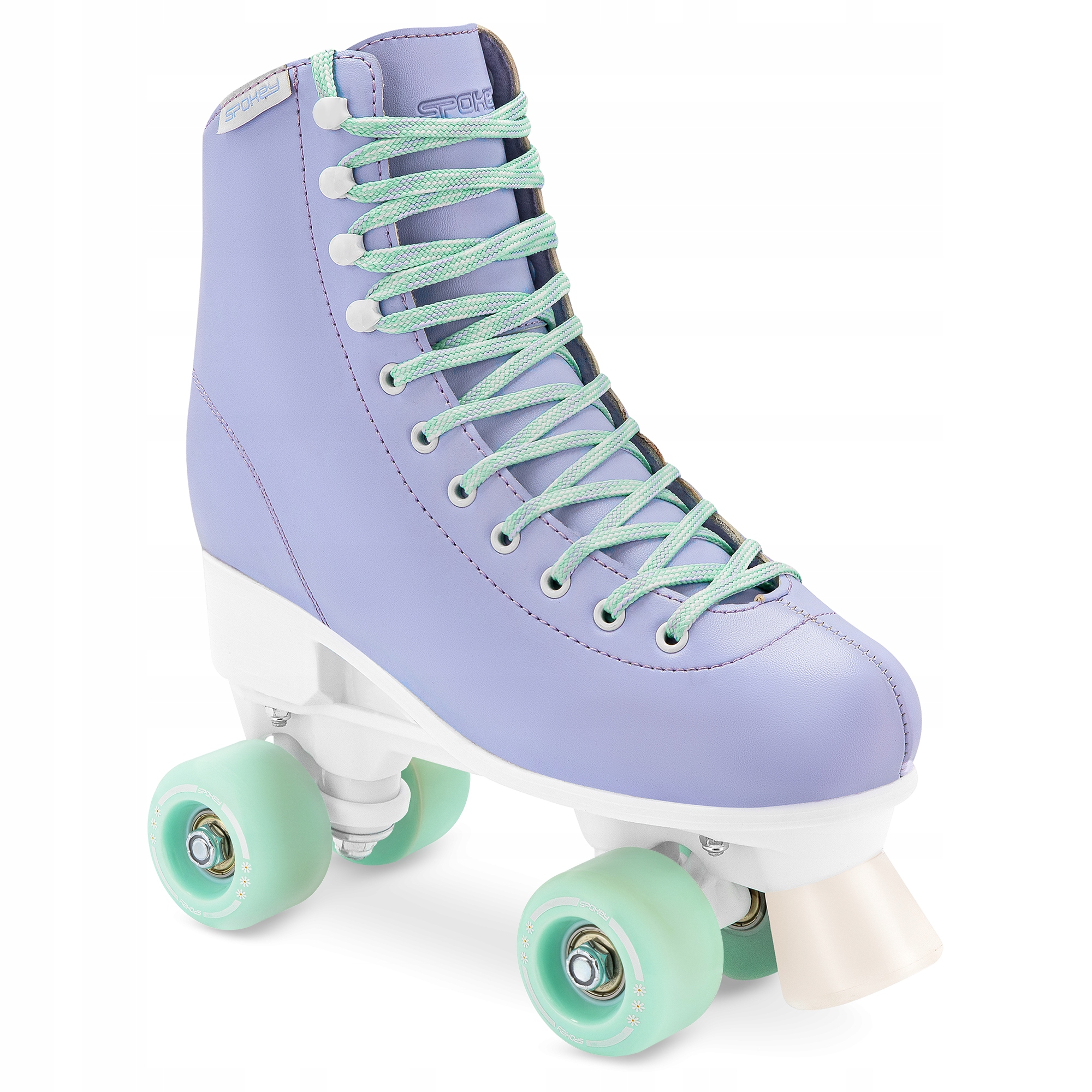 Wrotki regulowane klasyczne dla dziecka i młodzieży Spokey Queenie r. 31-34