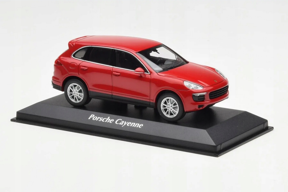 Porsche Cayenne 2014 Red 1:43 Maxichamps 940063200