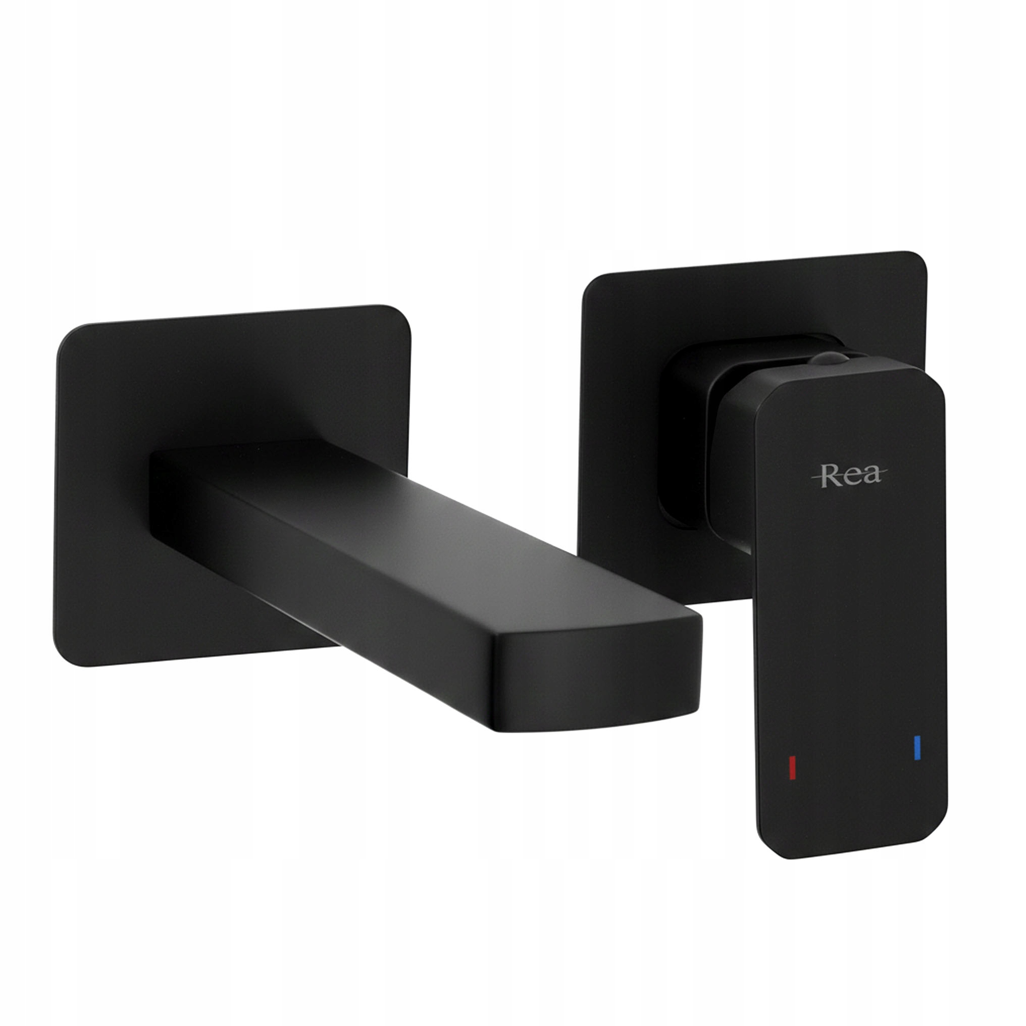 Podomietková Umývadlová Batéria Rea Arlo Čierna Matná Loft Modern