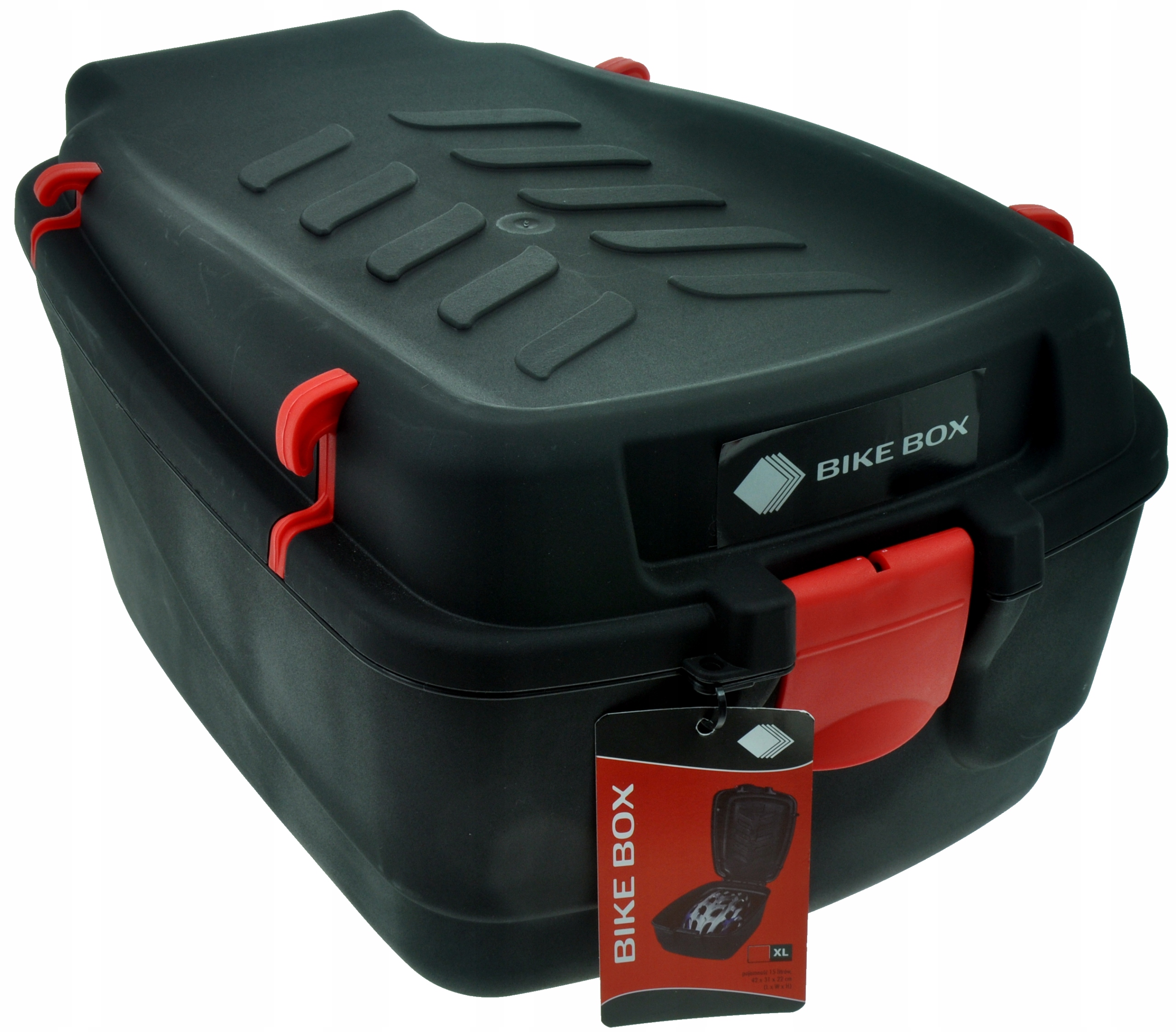 DUŻY BAGAŻNIK NA ROWER KUFER ROWEROWY Polski Producet + GRATIS