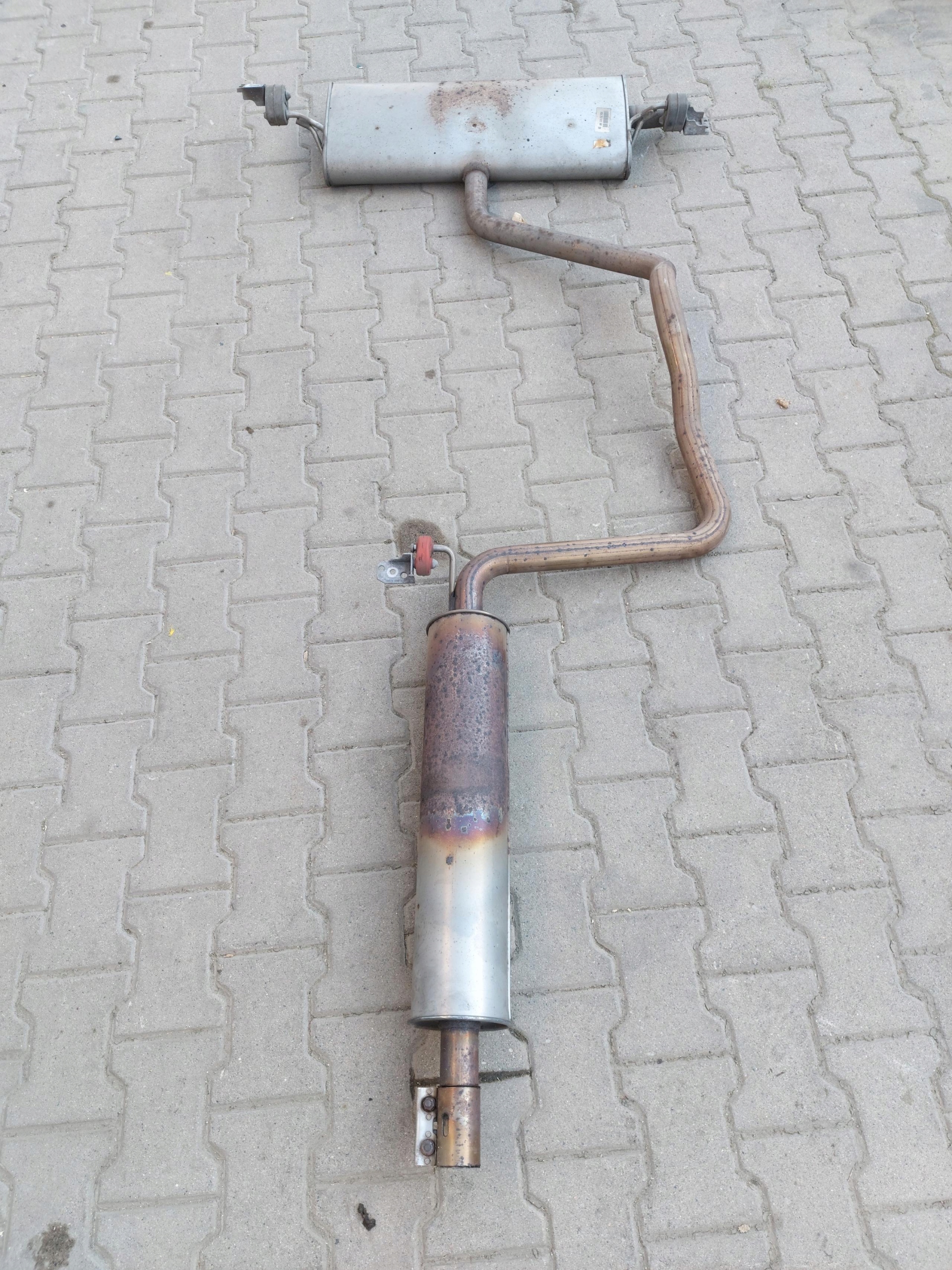 VW TROC muffler, exhaust complete 5Q0120AF