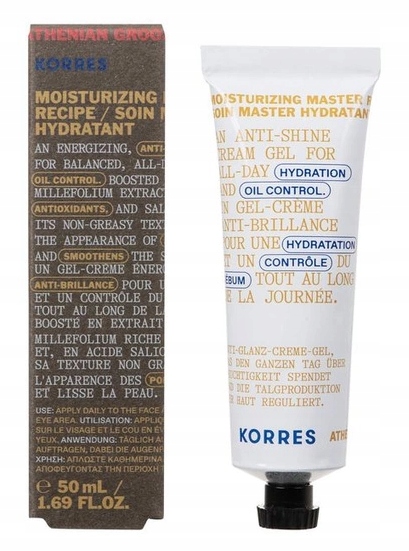 Korres Achillea Men Hydratační Krém Na Obličej