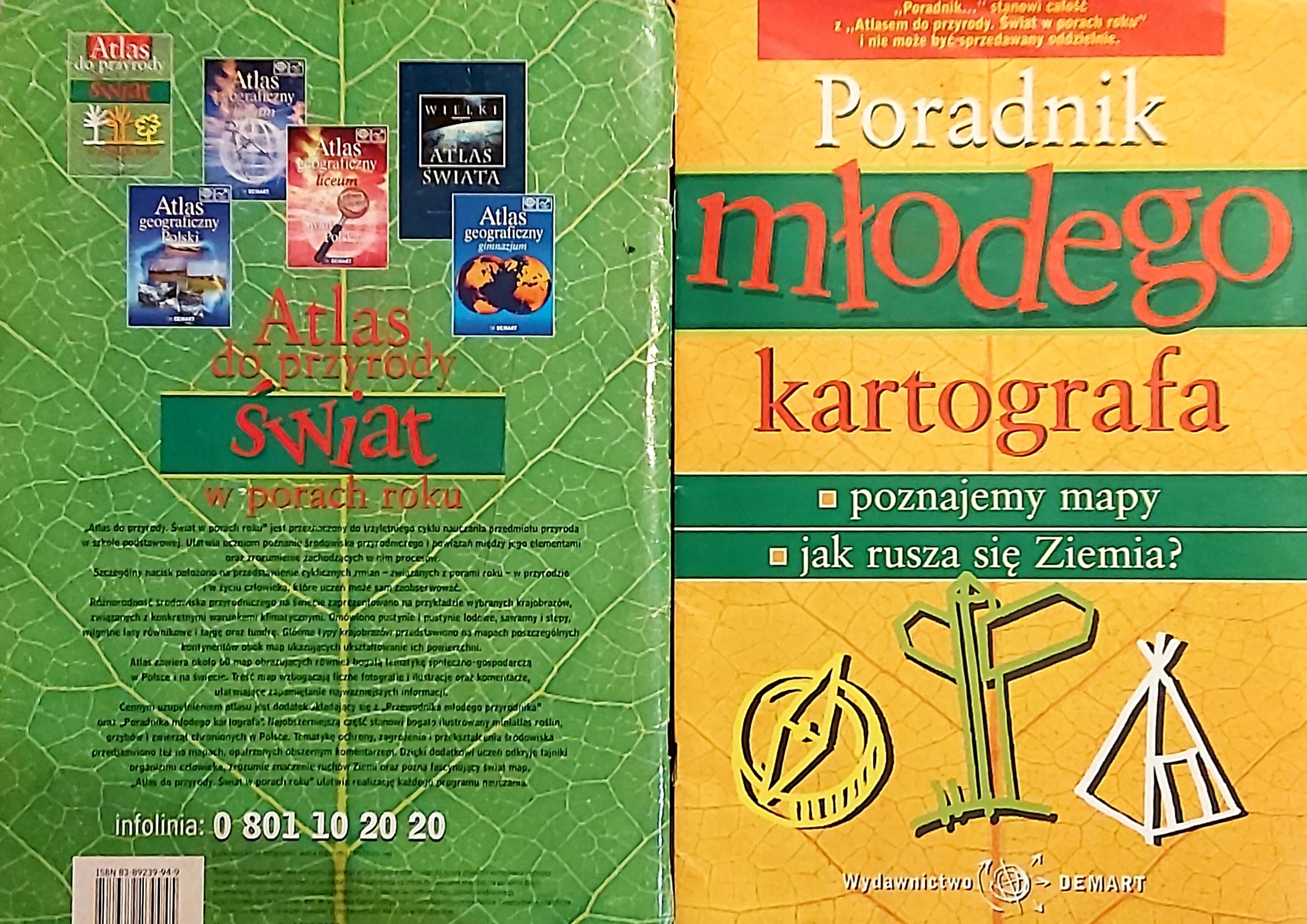 ATLAS DO PRZYRODY - ŚWIAT W PORACH ROKU p.zbiorowa ISBN 9788389239945