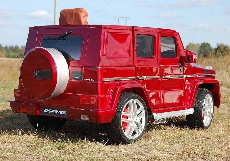MERCEDES G63 AMG DWA SILNIKI, OTWIERA DRZWI MOCNY, Szerokość pojazdu 75 cm
