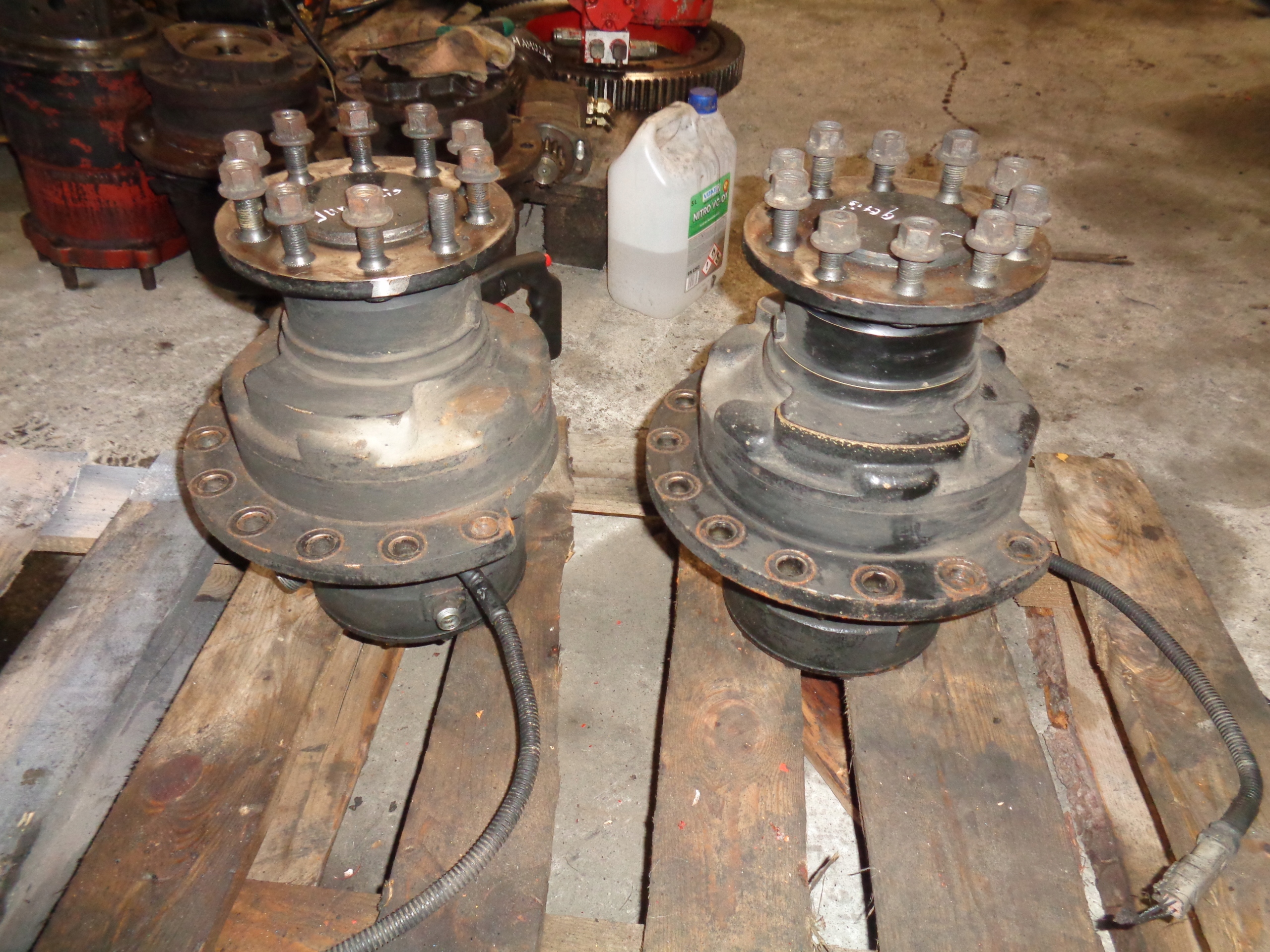 2152255 - Гідромотор гідравлічний двигун JUNGHEINRICH MCR5F