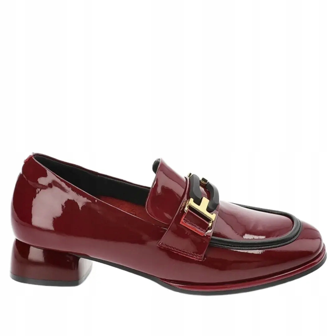 Dámské mokasíny Artiker 55C0103 bordó 39, červená