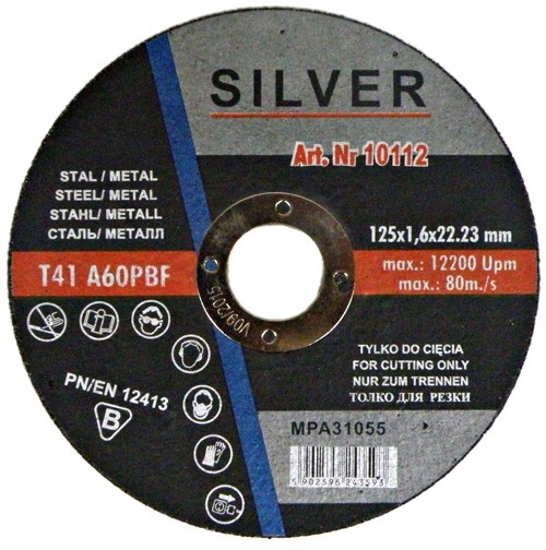 

Tarcza 125x1,6mm Do Cięcia Metalu Stali